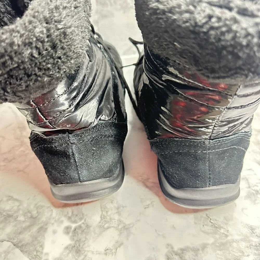 Kamik Boot Womens Size‎ 8 Sofia Black Waterproof Snowboot Black